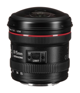 Canon EF 8-15mm f/4L Fisheye USM Lens