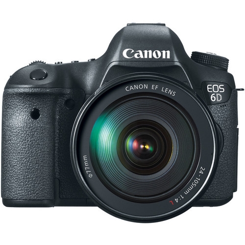 Canon EOS 6D DSLR Camera with 24-105mm f/4L Lens