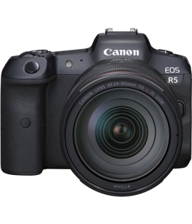 Canon EOS R5 Mirrorless Camera with 24-105mm f/4 Lens