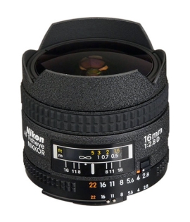 Nikon Af Fisheye-Nikkor 16mm F/2.8d Lens