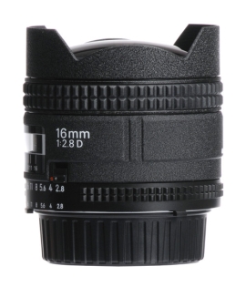 Nikon Af Fisheye-Nikkor 16mm F/2.8d Lens