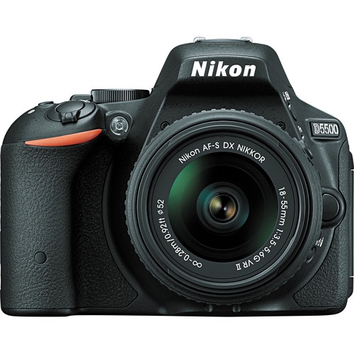 Nikon D5500 DSLR Camera with 18-55mm Lens