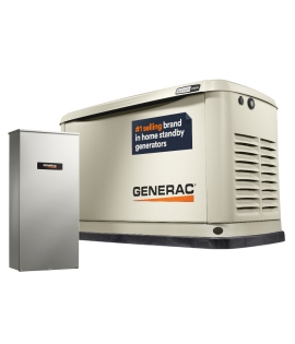Generac Standby Generator, 22kW | With Whole House Switch | WiFi Enabled