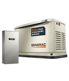 Generac Standby Generator, 24kW | With Whole House Switch | WiFi Enabled