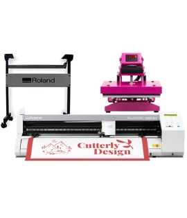 Roland GS2-24 Cutter with Craft Heat Press