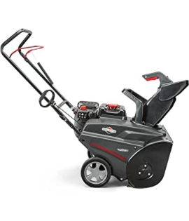 Briggs And Stratton 1022ER 22-in 208-cc Single-Stage with Auger Assistance Gas Snow Blower with Push-Button Electric Start