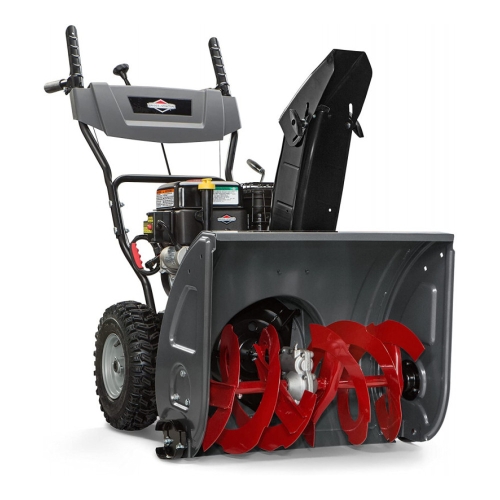 Briggs And Stratton 24 in Steerable 2-Stage Gas Snow Blower with Electric Start Briggs And Stratton 24 in Steerable 2-Stage Gas Snow Blower with Electric Start