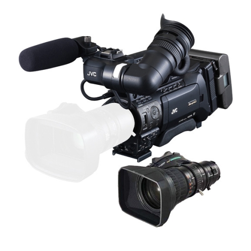 JVC GY-HM890 ProHD Shoulder Mount Camcorder with Fujinon XT17sx45BRMK1 Lens