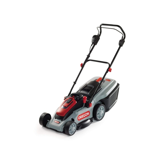 Oregon LM300 Cordless Battery-Powered 16 Lawn Mower Battery Charger Included Oregon LM300 Cordless Battery-Powered 16 Lawn Mower Battery Charger Included